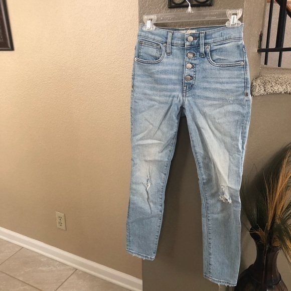 Madewell Denim - Madewell 9” High Rise Jeans Size 25